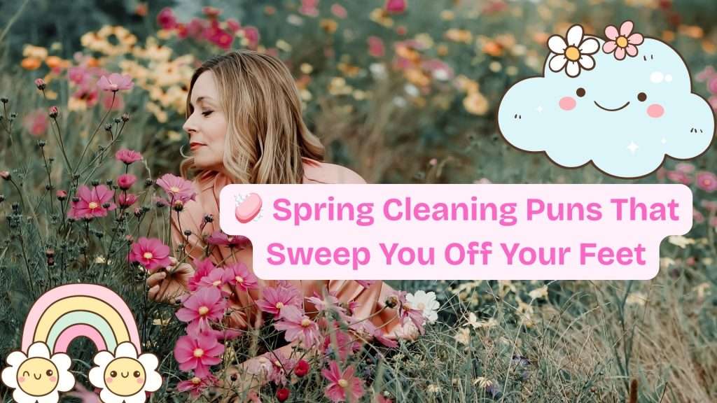 🧼 Spring Cleaning Puns That Sweep You Off Your Feet